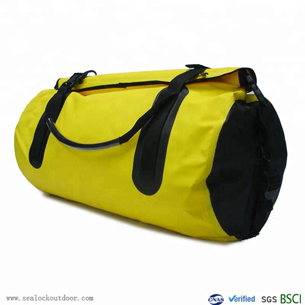 Rumena Vodoodporen Duffel Torba Z PVC500D