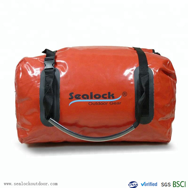 80Liter Vodoodporen Duffel Torba Z rdeča Pvc